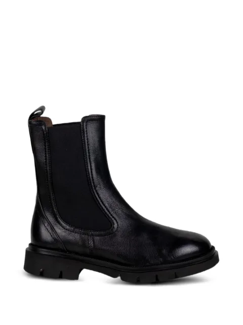 STATUS elasticated side-panel Chelsea boots Black S8508GNAPPALEVANTO