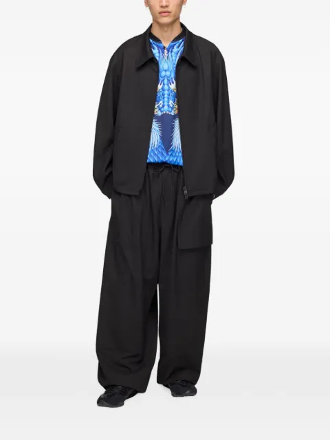 Y-3 tailored zip-up jacket Black KS7417