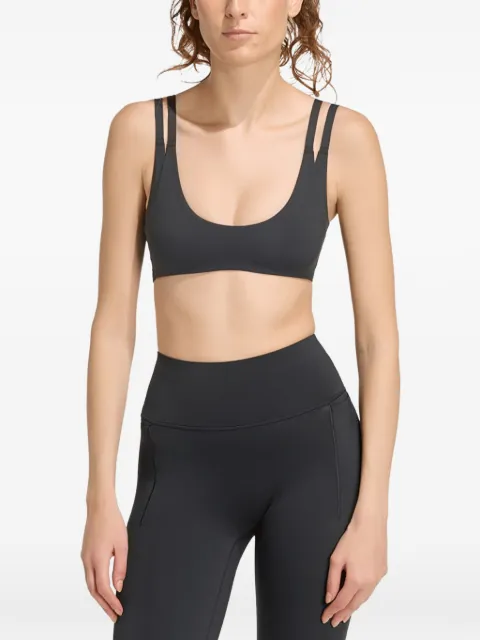 adidas Optime reversible double-strap bra Black KV1873