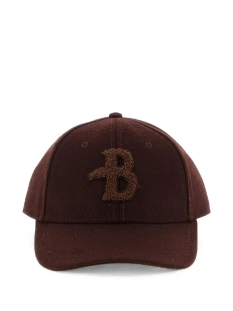 Ballantyne monogram-patch cap Brown BMN018UWR1214677