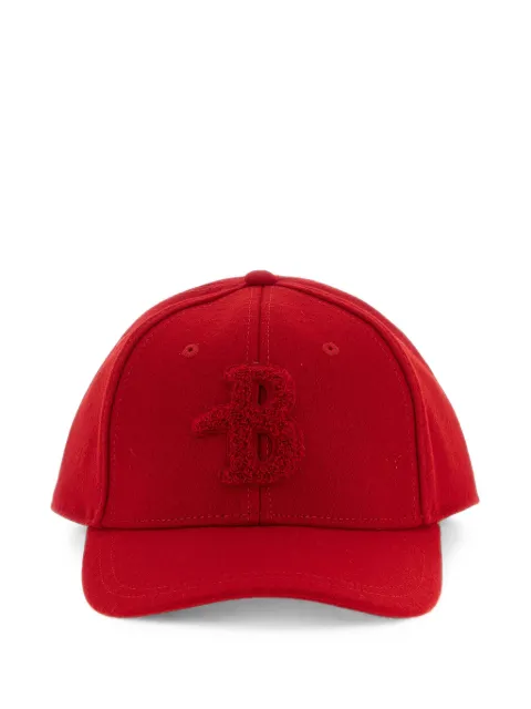 Ballantyne monogram-patch baseball cap Red BMN018UWR121