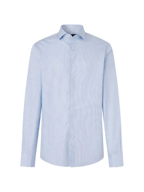 Hackett London check long-sleeve shirt Blue HM3010914