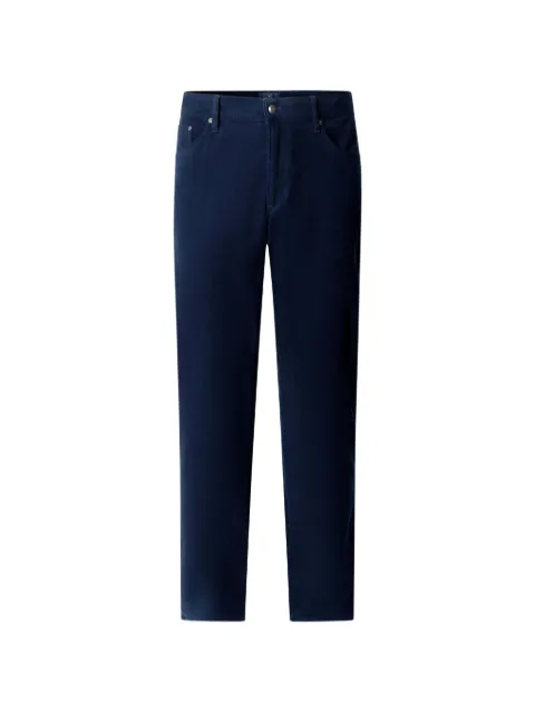 Hackett London Trinity moleskin trousers Blue HM2100163