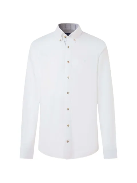 Hackett London Brompton button-fastening shirt White HM3010855