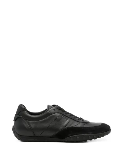 Tod's suede-panelled Gommino sneakers Black XXM13M0K030VLQ