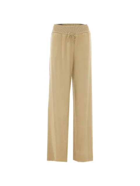 Eleh elasticated drawstring track pants Neutrals 0240BEIGE