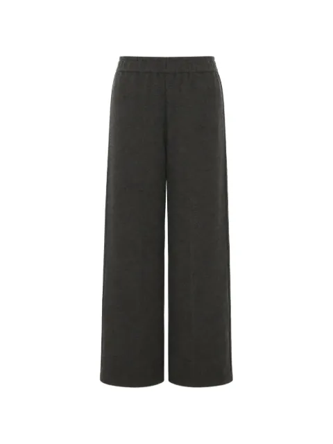 Eleh elasticated-waist loose-fit track pants Grey 0274GRIGIOSCURO