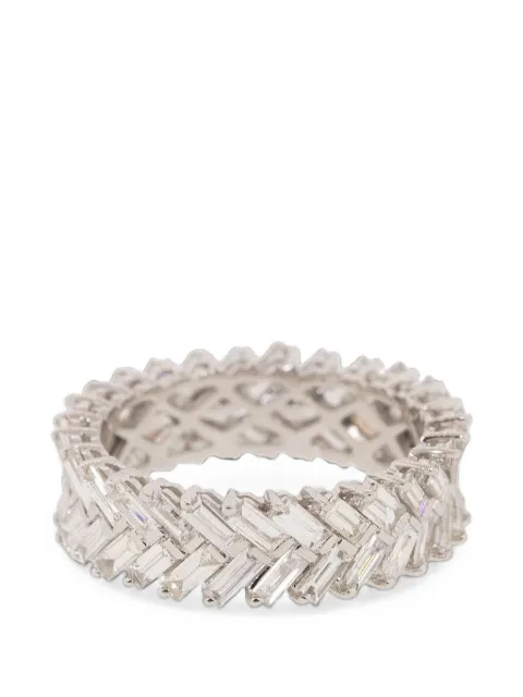Anita Ko Zipper diamond ring Silver AKZIP