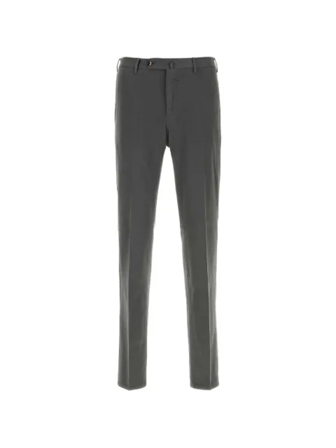 PT Torino stretch-cotton trousers Grey COVT01Z00CL1TU91