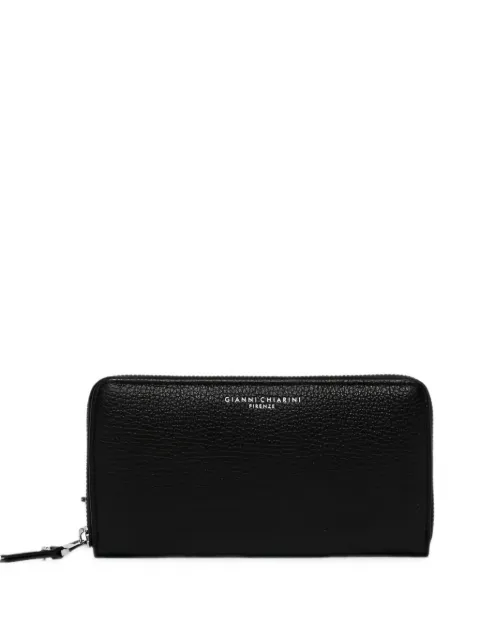 GIANNI CHIARINI logo-print leather wallet Black PF5042GRN001