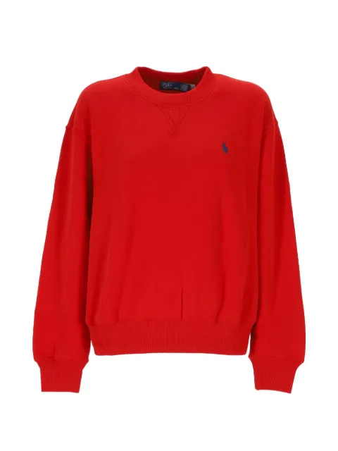 Polo Ralph Lauren fleece crewneck sweatshirt Red 211971697515