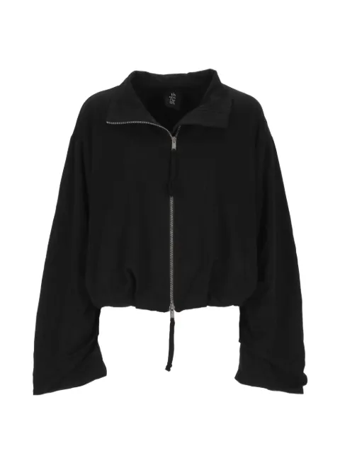 Thom Krom zip-up cropped jacket Black WSJ505