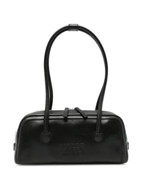 Marge Sherwood logo-debossed leather shoulder bag Black M26431SB08