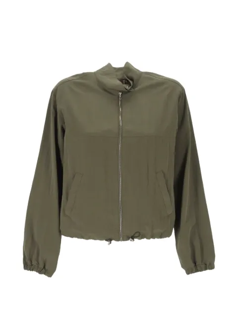 EMME zip-up drawstring jacket Green 2625086014200230002