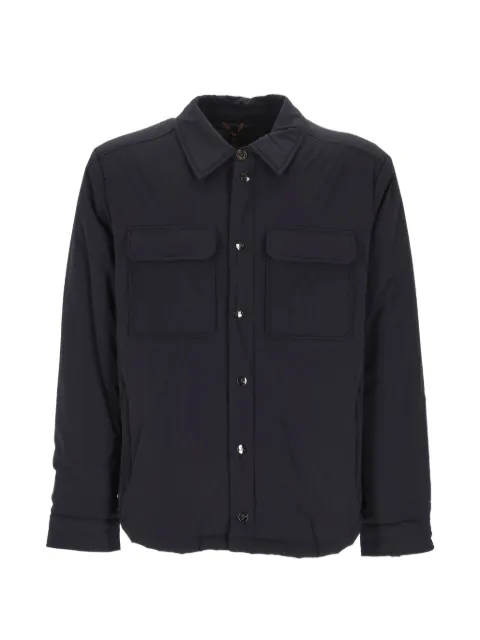 ON THE BUND padded chest-pocket jacket Black 00022518