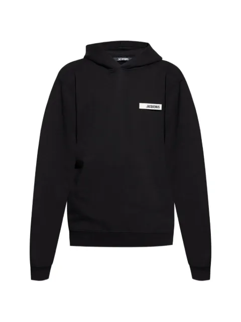 Jacquemus The Gros Grain hoodie Black HOM00247AJ00126