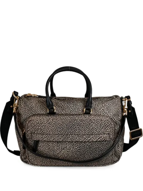 Borbonese adjustable-strap weekend bag Neutrals 91010346X95X11