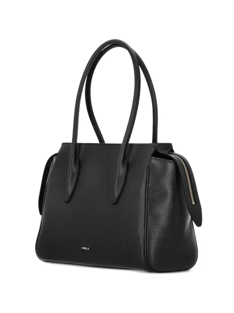 Furla grained-leather shoulder bag Black WB02175HSF000