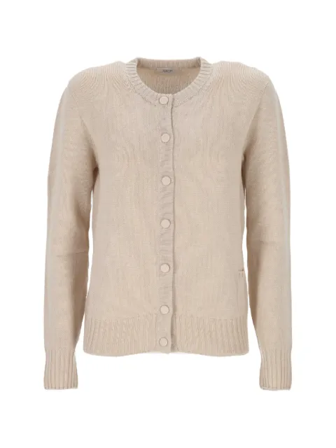 Agnona button-up knitted cardigan Neutrals K4120384K080QN14