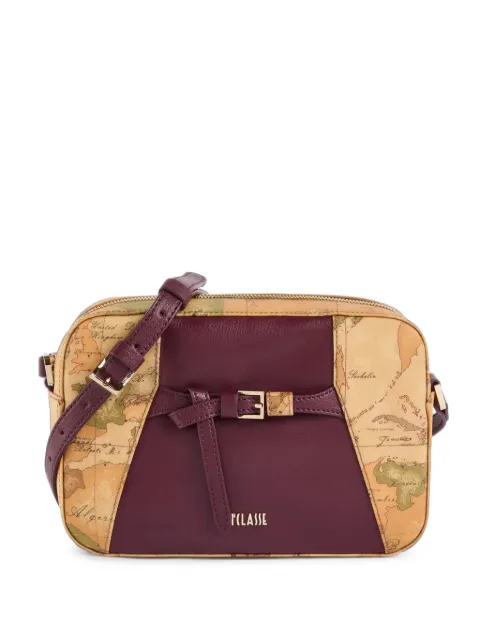 ALVIERO MARTINI 1° CLASSE Geo Classic panelled shoulder bag Neutrals LG11G6540304