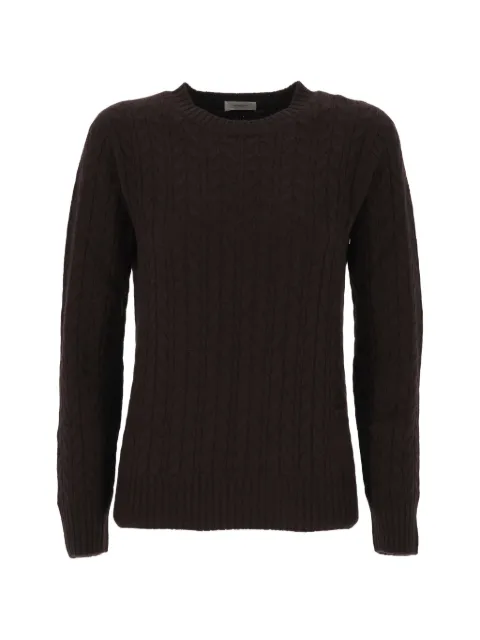 Agnona cable-knit sweater Brown K1101286K080QM76