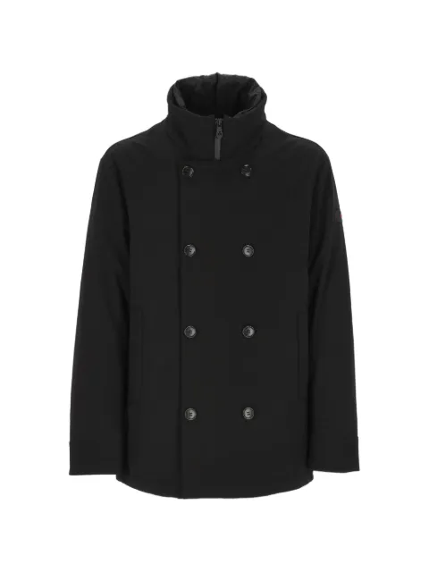 Peuterey Militao Tj double-breasted high-neck jacket Black PEU599901192026