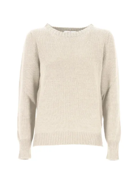 Gran Sasso crew-neck wool sweater Neutrals 1320514200007