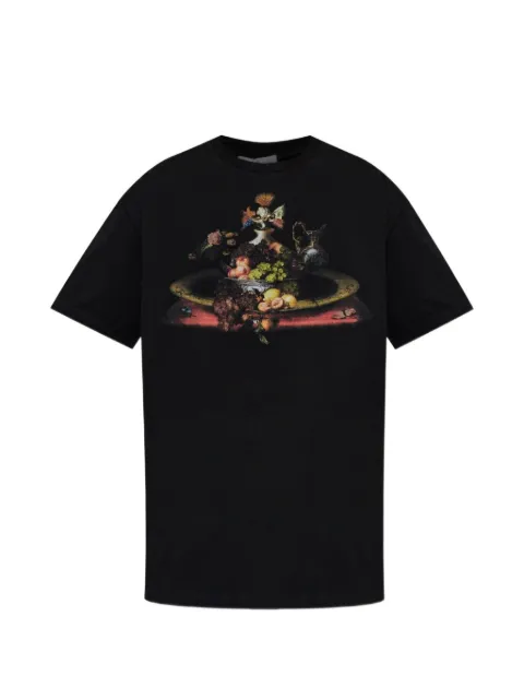 Vivienne Westwood still-life print t-shirt Black 3G01006AJ00BLN401