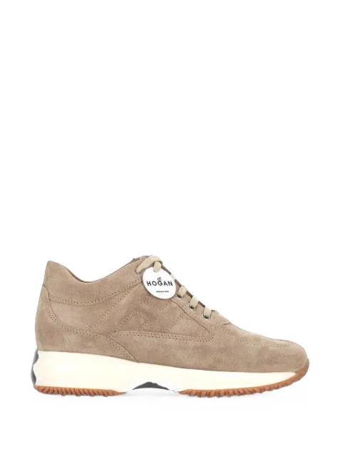 Hogan Interactive suede sneakers Neutrals HXW00N00010BTM