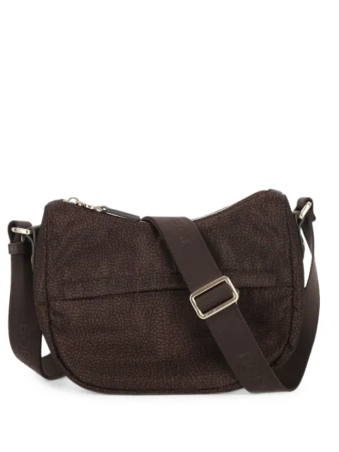 Borbonese B-Club Luna shoulder bag Brown 91010338X95219