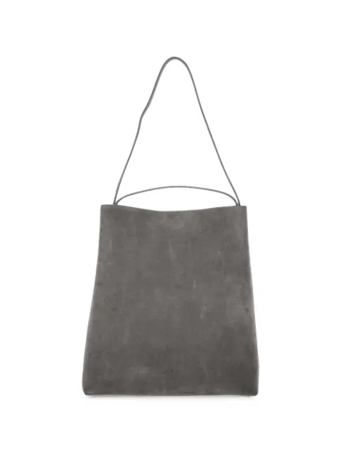 Aesther Ekme suede shoulder bag Grey 06COSC100