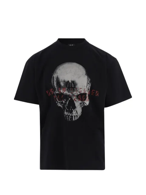 44 LABEL GROUP Sterben skull-print T-shirt Black B0030669