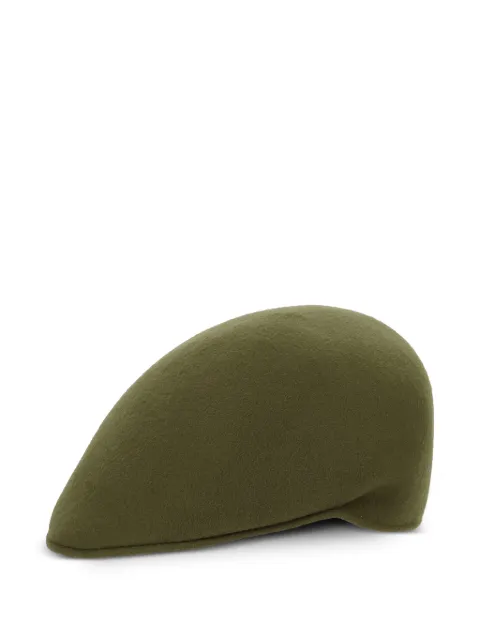 ALEXIA ÁLVAREZ DE TOLEDO wool hat Green GORRAINGLESAVERDECAQUI
