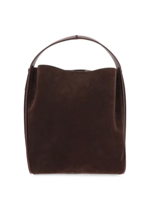Jil Sander suede shoulder bag Brown J08ZH0102P9322