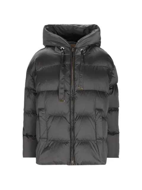 Max Mara The Cube hooded puffer jacket Black 2629486135600