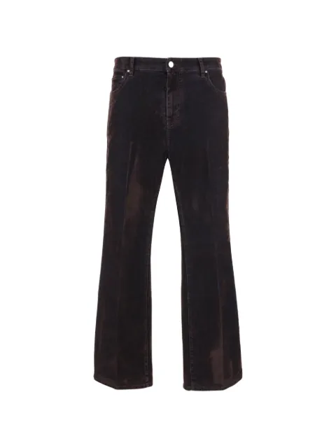 AMIRI flock ma fit 5 pocket jeans Brown JE035004D
