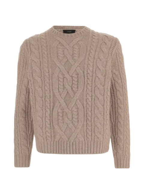 Vince cable-knit sweater Neutrals M19996615A