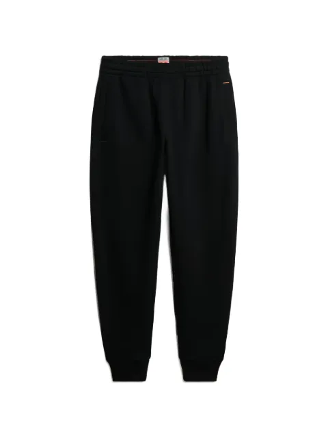 Superdry logo-patch track pants Black M7011323A02A