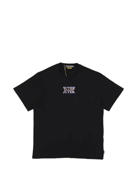 IUTER Beyond graphic-print T-shirt Black 23WITS15
