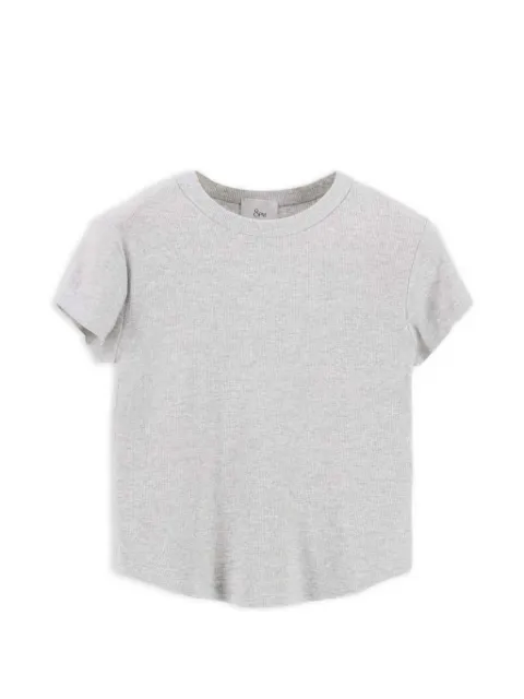 8pm Porto cut-out T-shirt Grey D8PM61M99388GRIGIO