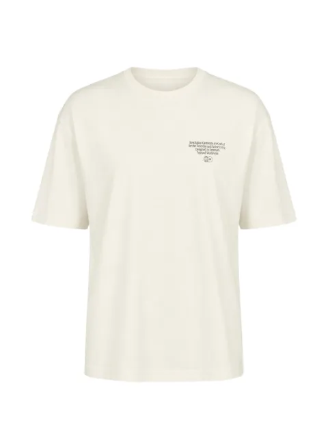 Revolution Now logo-print crew-neck T-shirt White 1435SMAPRINTEDTSHIRT