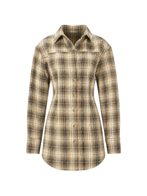 One Teaspoon Drifters check-pattern shirt Neutrals 27370