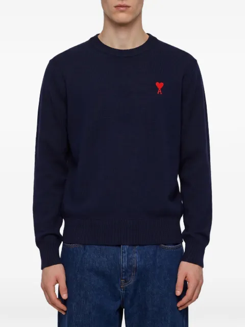 AMI Paris Ami de Coeur sweater Blue HKS826001
