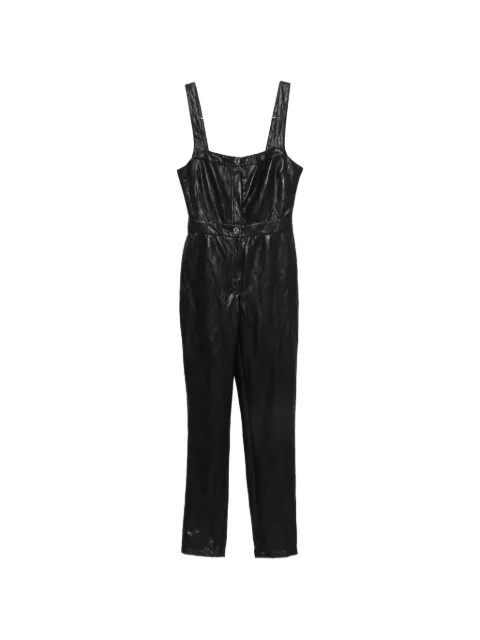 Kristina Ti button-up sleeveless jumpsuit Black KTU0077TI0326