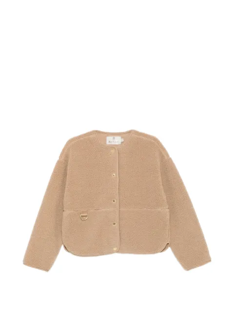 Barbour Arlene fleece-texture jacket Neutrals LFL0088BE93
