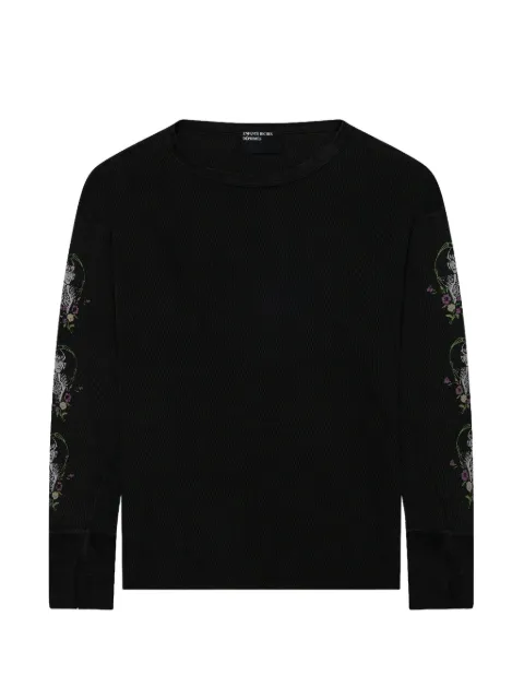Enfants Riches Déprimés Brian's Heart thermal T-shirt Black 010969