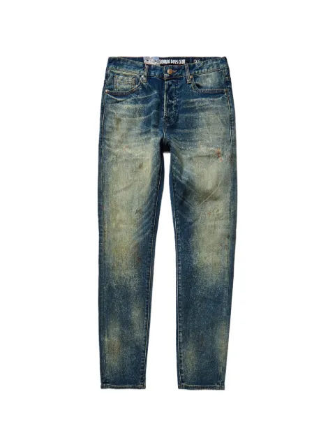 Billionaire Boys Club embroidered bootcut jeans Blue 8616100