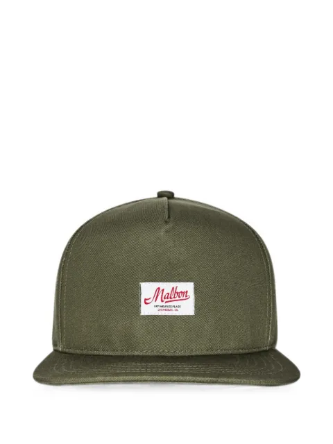Malbon Golf Benchmark snapback cap Green M10187GREEN