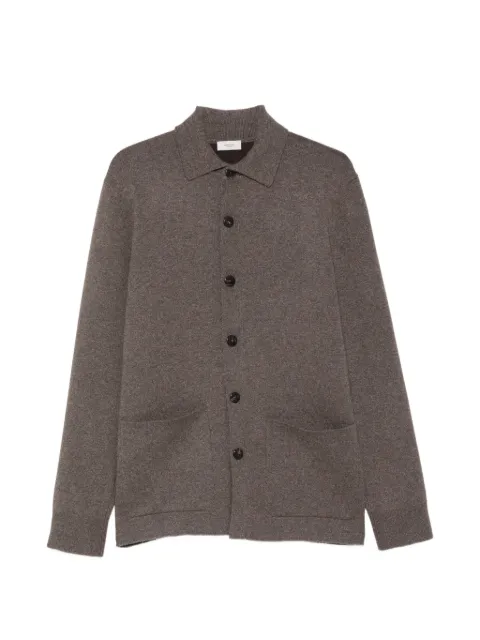 Agnona button-up collared cardigan Brown KD12U182G1213