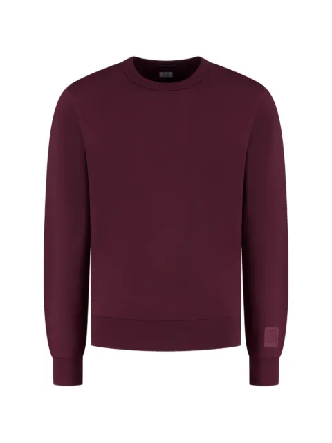 C.P. Company Metropolis Series logo-patch sweater Red 21CLSS014A006452W790